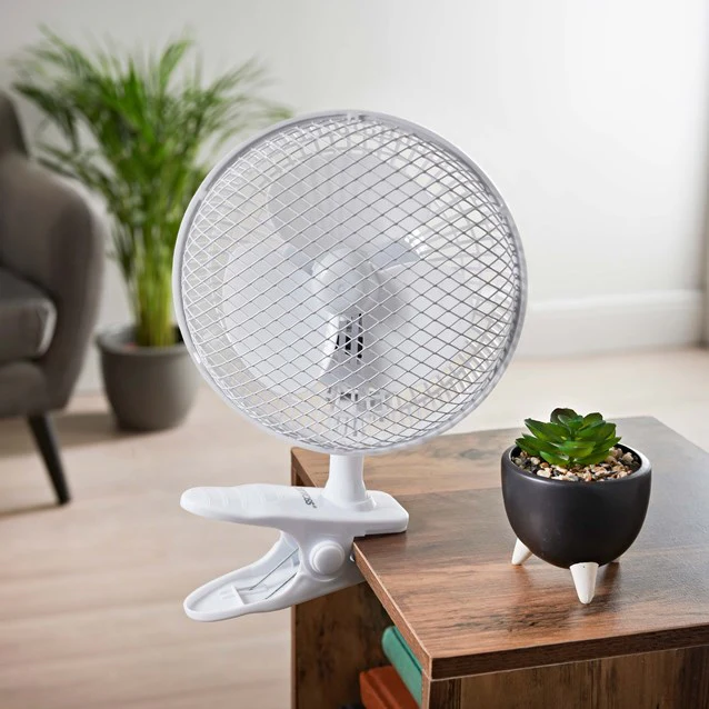 Desk-fan-BENROS-6in-clip-mount-Merch-&-Carter Table Fan 6" twin mountable-BENROSS