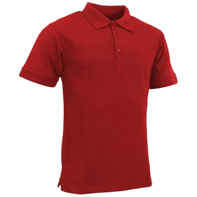 Polo-Shirt-Urban-Road-Mens-Premium-Comfort-Fit-Short-Sleeve-Plain-Royal-red-Merch-&-Cart