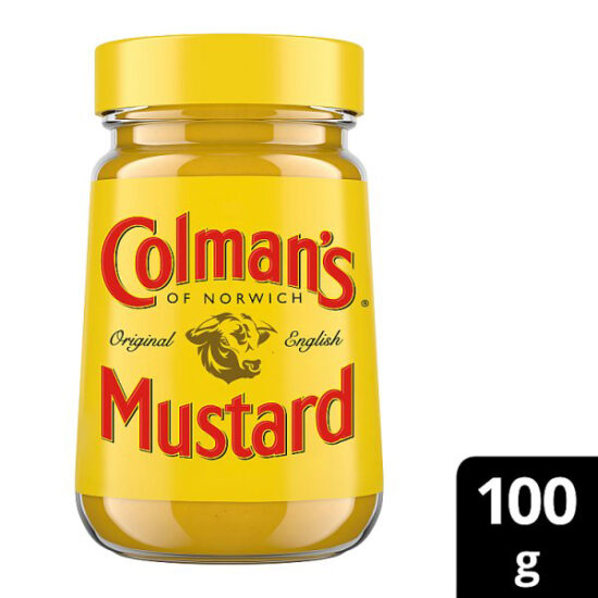 Merch-&-Carter-Colman's-mustard-original-English-100G- Merch & Carter, Colman's mustard original English, delivers total flavour to your meals.