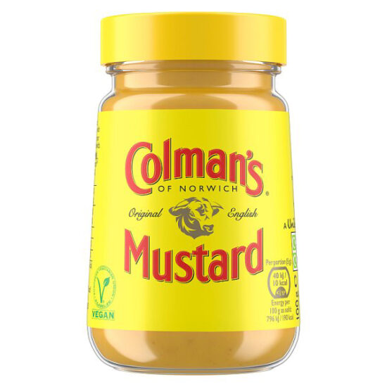 Merch-&-Carter-Colman's-mustard-original-English-100G Merch & Carter, Colman's mustard original English, delivers full-on flavour to your meals.