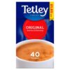 Merch & Carter, Tetley original tea 40 bags of delicious and refreshing black tea.