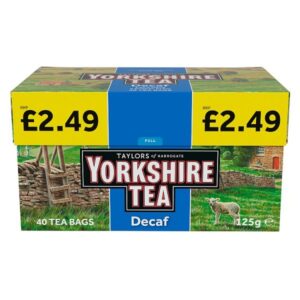 Merch & Carter, Yorkshire Decaf Tea 40Bags 125g