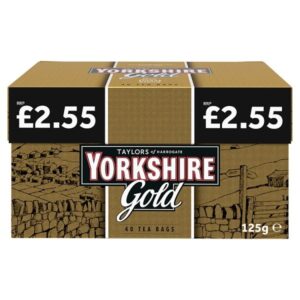 Merch & Carter, Yorkshire Gold Tea pack of 40 tea bags